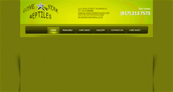 Desktop Screenshot of lonestarreptiles.com